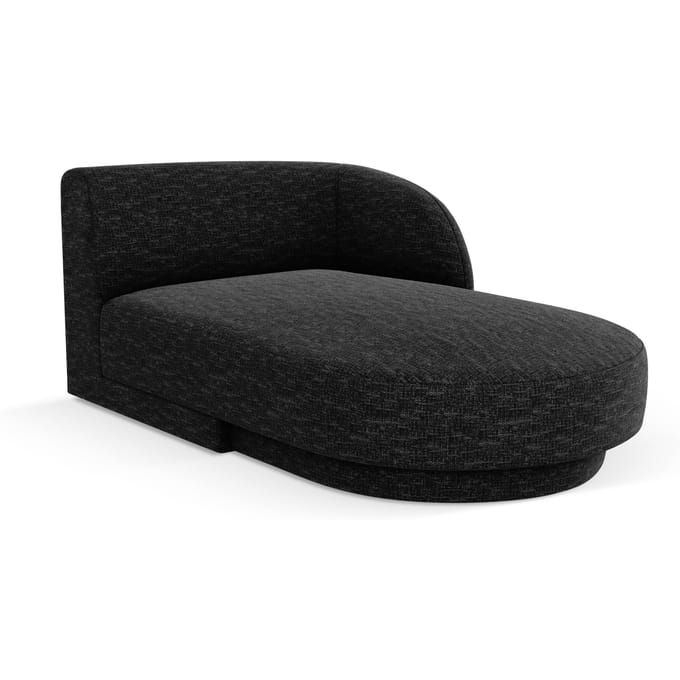 Chaise longue Miley rechts chenille | Micadoni Limited Edition