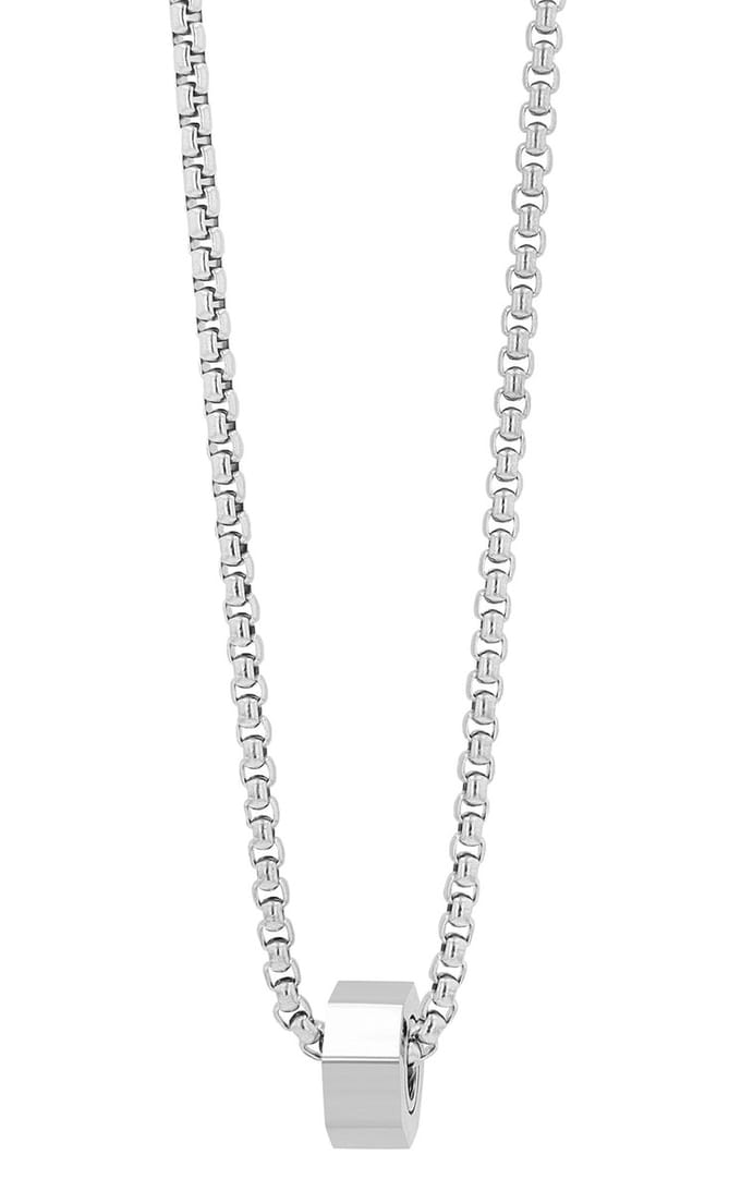 AKZENT Akzent unisex ketting met hanger Birger, huidvriendelijk
