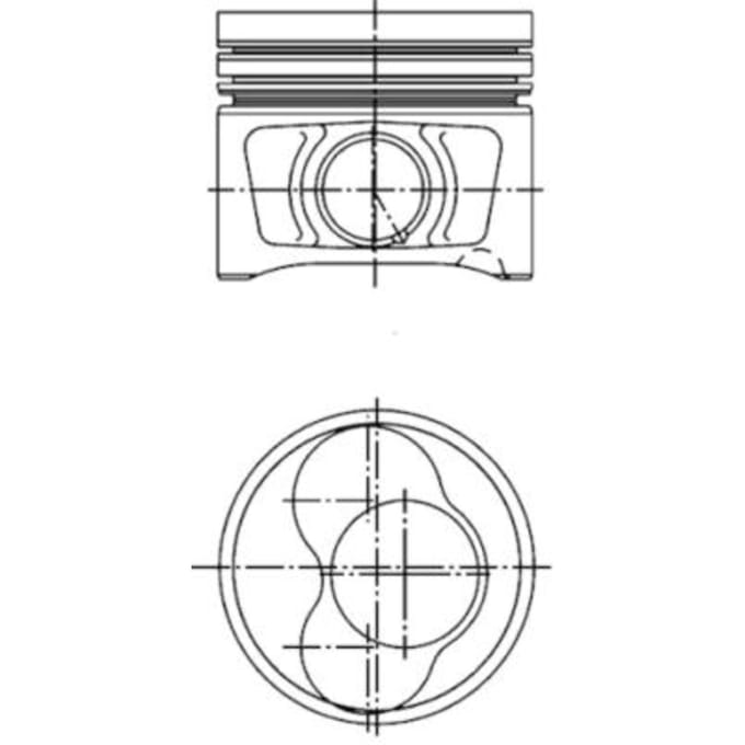 Zuiger KOLBENSCHMIDT 40408620