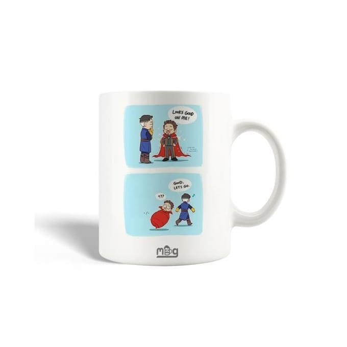 Mug en Céramique Avengers Doctor Strange Iron Man Funny
