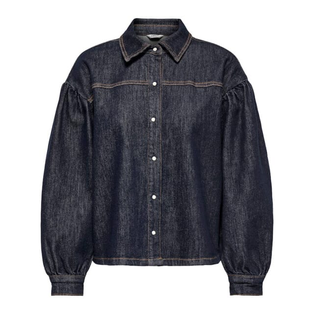 ONLY - ONLNORELA LS RINSE DNM SHIRT MAE Dames Blouse
