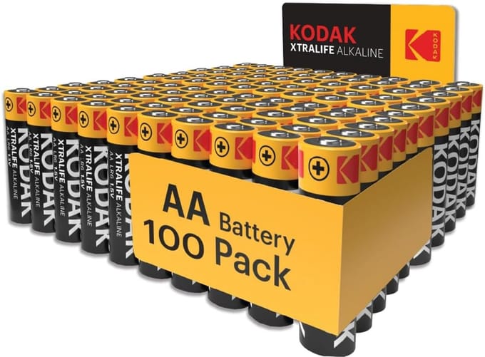 Kodak XTRALIFE Alkaline batterij AA 100 pack