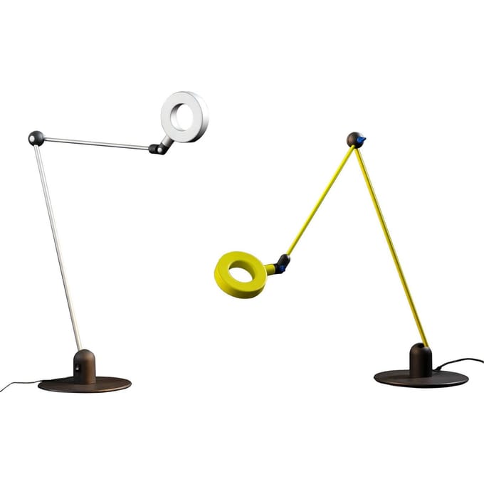 Martinelli Luce L'amica LED tafellamp, grijs