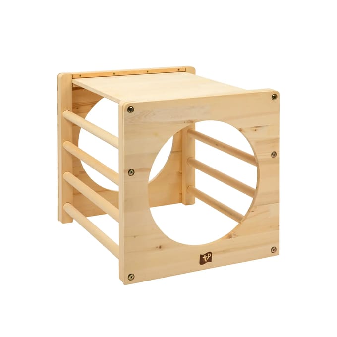 Montessori klimkubus van FSC® hout