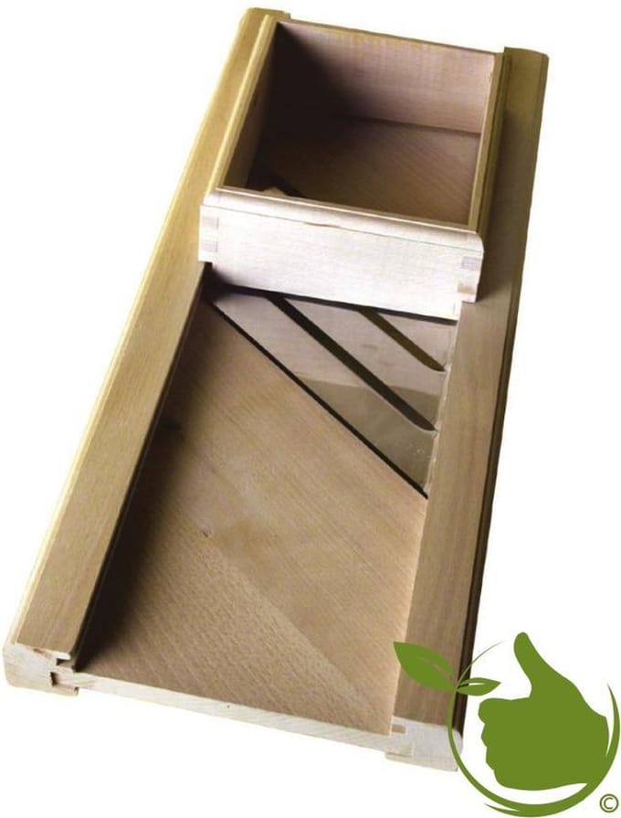 Natuurlijker leven - Koolsnijder - Koolschaaf - Mandoline - 40 x 15 cm - Met beschermblok