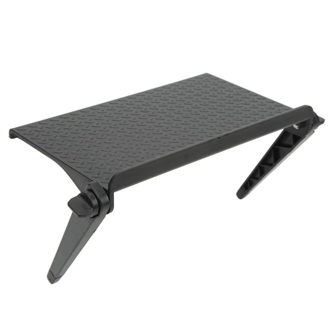 Support d'écran ABS Coussinets en silicone Anti-rayures Pieds réglables Étagère de rangement d'écran ABS robuste pour gray