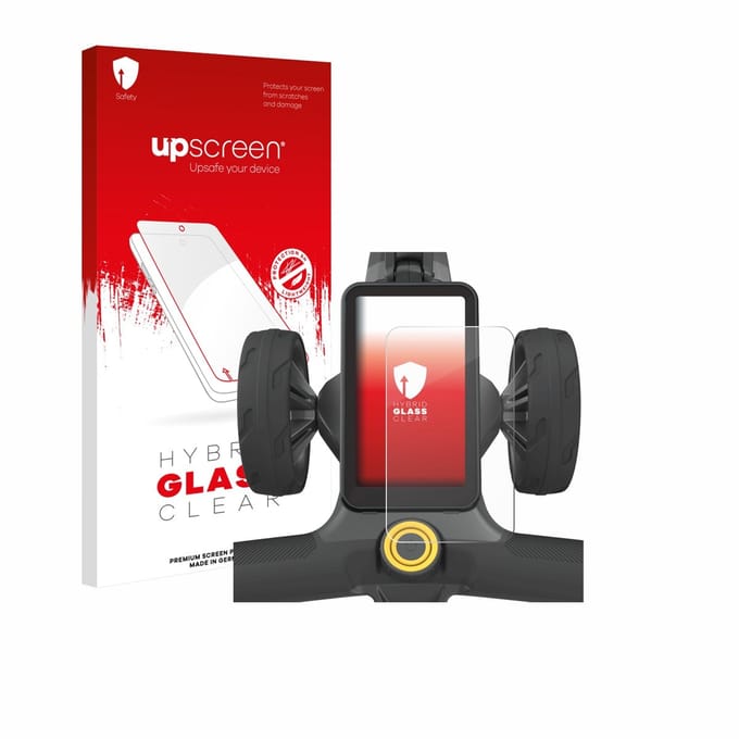 upscreen - Screenprotector voor PowaKaddy CT12 GPS - Folie Beschermfolie Beschermglas transparant