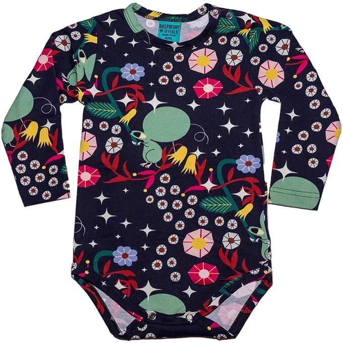 Baby romper met lange mouwen Raspberry Republic