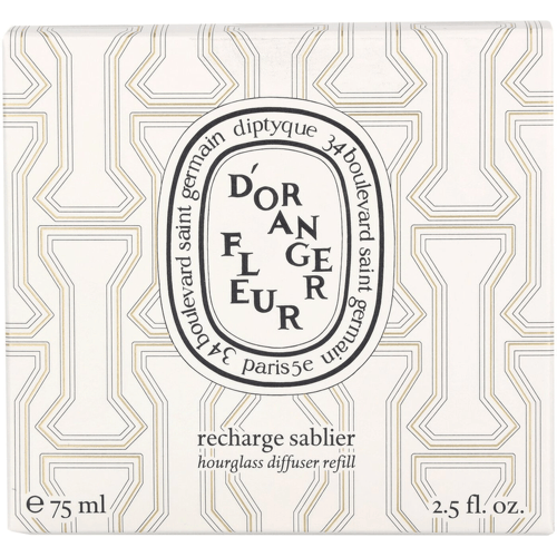 Diptyque oranjebloesem navulling voor zandloperdiffuser 75 ml