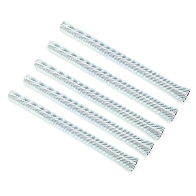 5 Stuks Buigveer Elastische Gebogen Zachte Buis Set Veerstaal Buigbuis Accessoires white