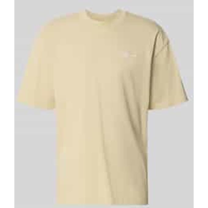 oversized fit T-shirt met gestikt logo