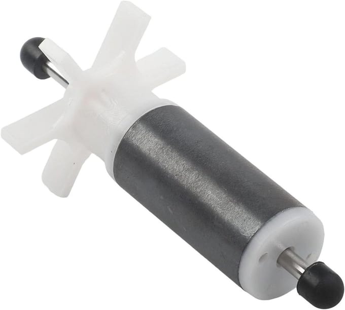 Dompelpomp waaier - Spa pomp onderdeel - Efficiënte watercirculatie - Roestvrij stalen constructie - 10x5x3 cm - Wit
