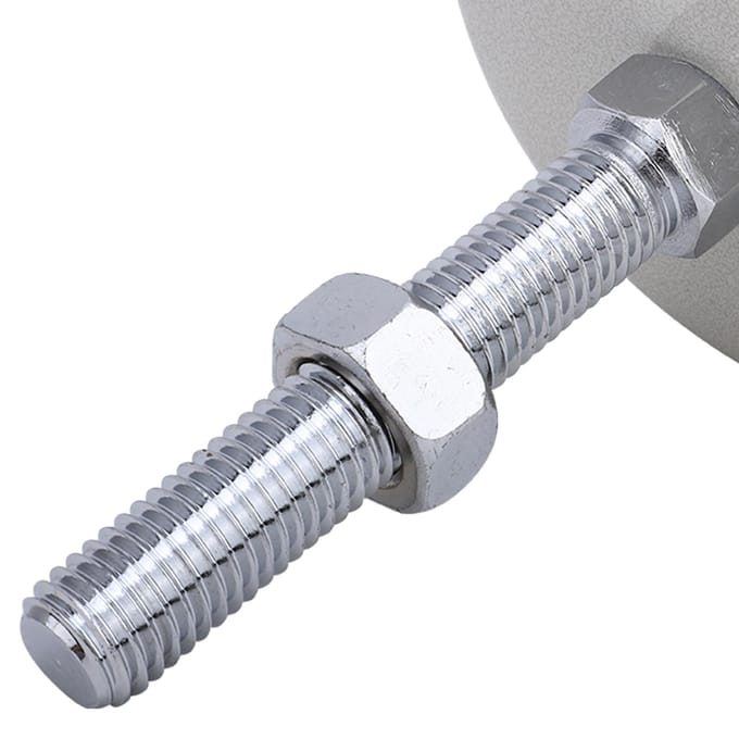 AntiShock Voetbasis Cup Verstelbare Mechanische Meubel Steunpoot M12 Schroef 100mm