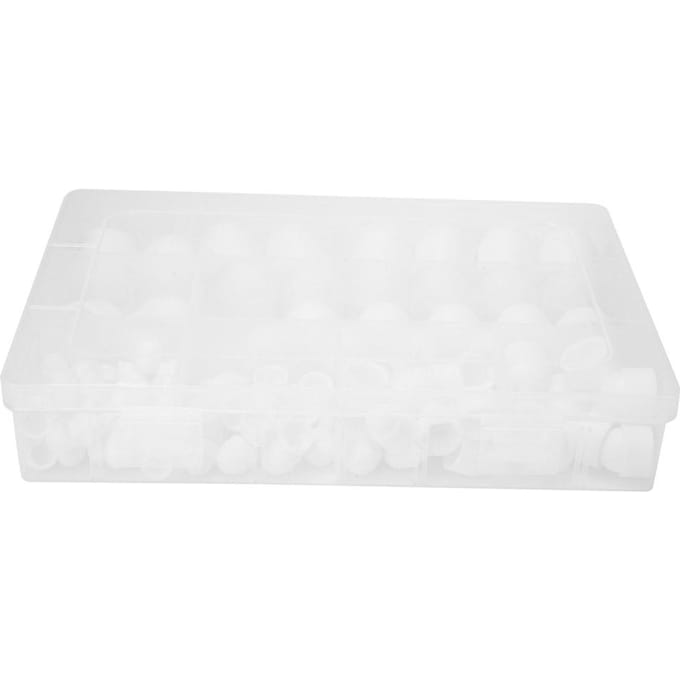145 stuks/doos PE Koepelmoer Kit M4 M5 M6 M8 M10 M12 Zeskantmoer Dop Hardware Bevestigingsmiddelen