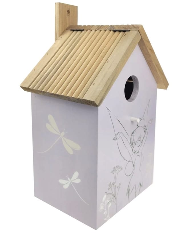 Bird House Tinkerbell Wood 18x12x30 cm Disney