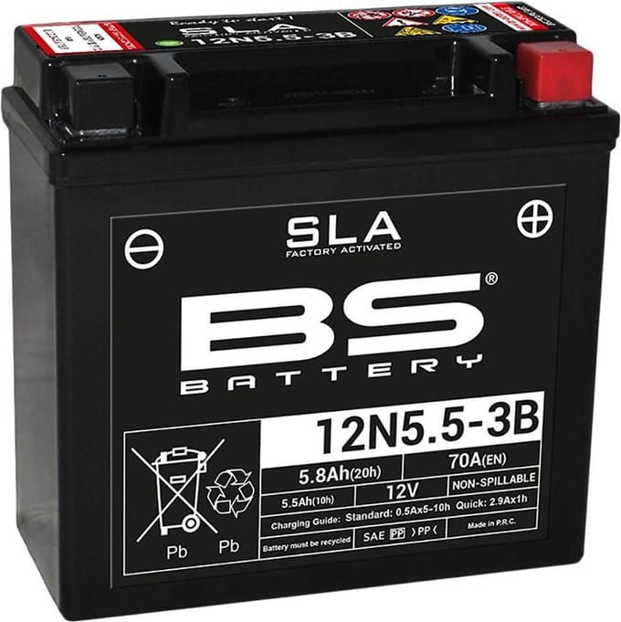 Bs Battery 12N5.5-3B Accu Geseald Af Fabriek