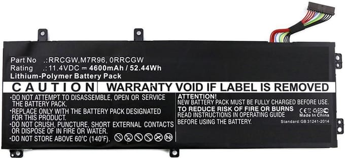 CoreParts MBXDE-BA0103 notebook reserve-onderdeel Batterij/Accu