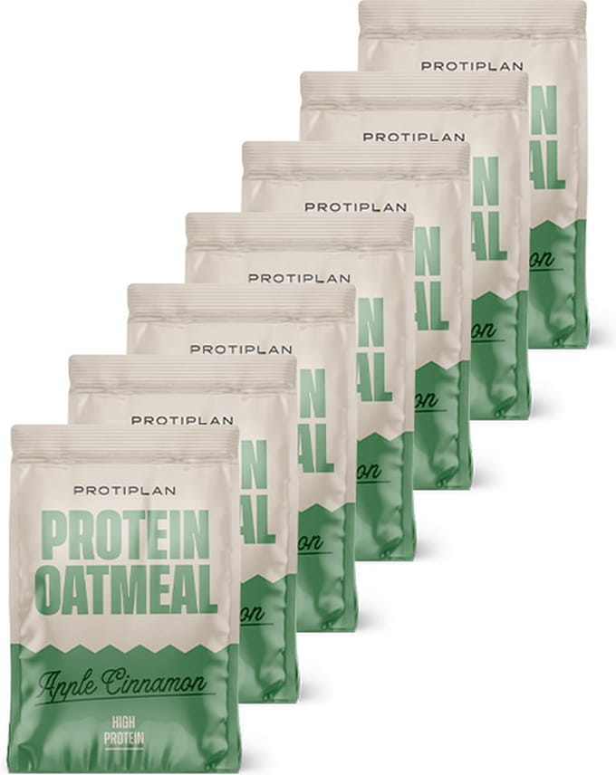 Protiplan - Protein Oatmeal Apple Cinnamon - 7 stuks - 7 x 36 g - Eiwitrijk ontbijt