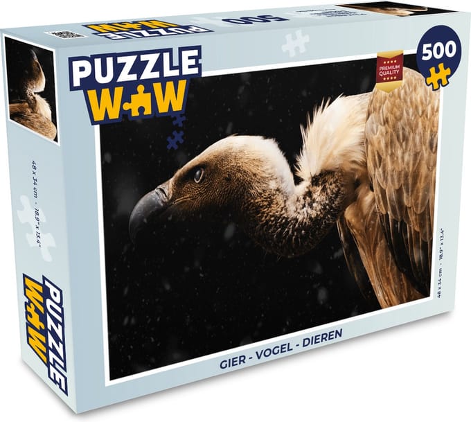 Puzzel Gier - Vogel - Dieren - Legpuzzel - Puzzel 500 stukjes