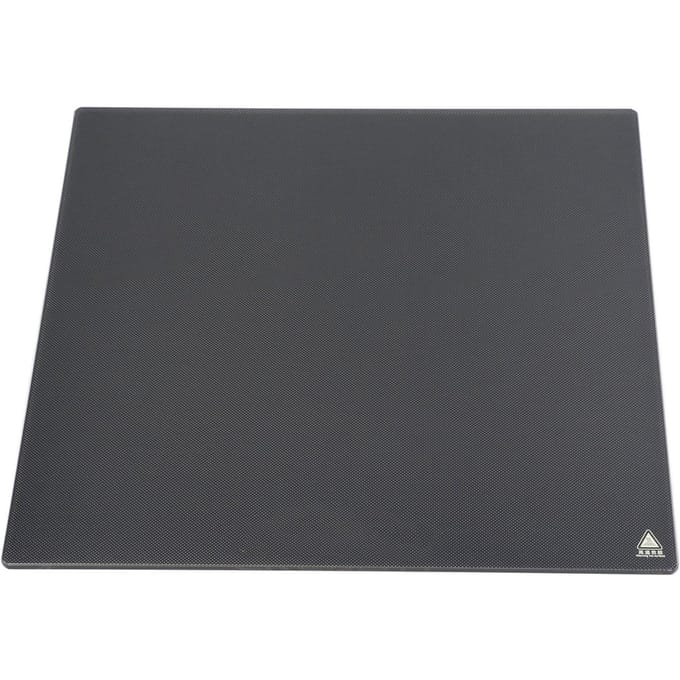 Plateforme d'imprimante 3D 320 x 310 x 4 mm en verre trempé, forte adhérence, retrait facile des moules, construction de l'imprimante black