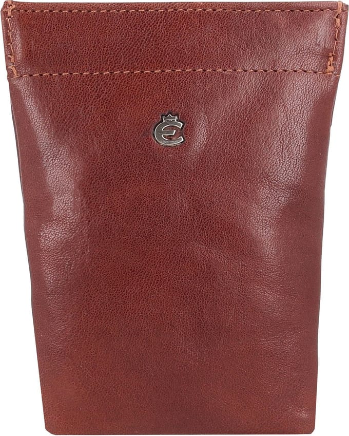 Esquire Toscana Sleuteletui Leer 6 cm - coffee