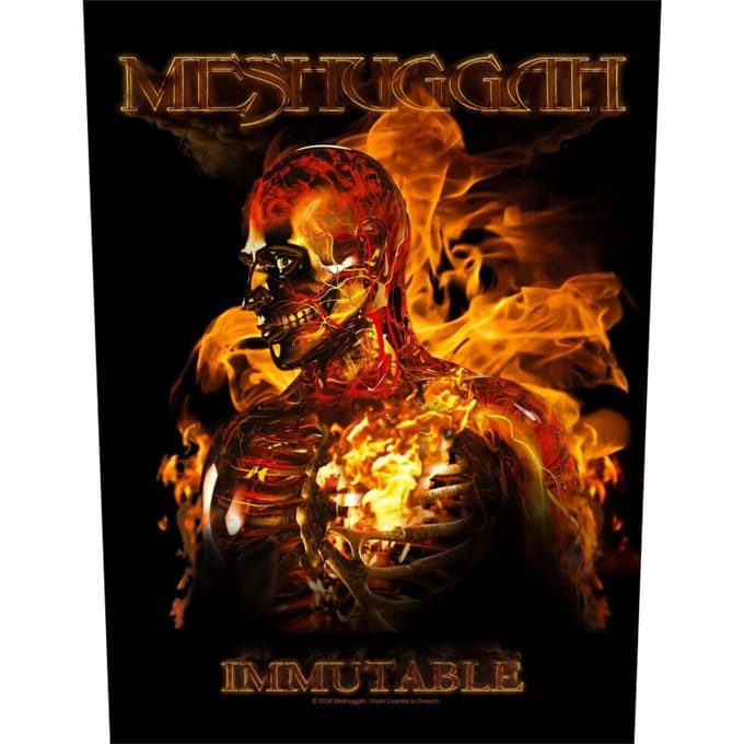 Meshuggah Immutable Unisex Embleem - meerkleurig - Standard