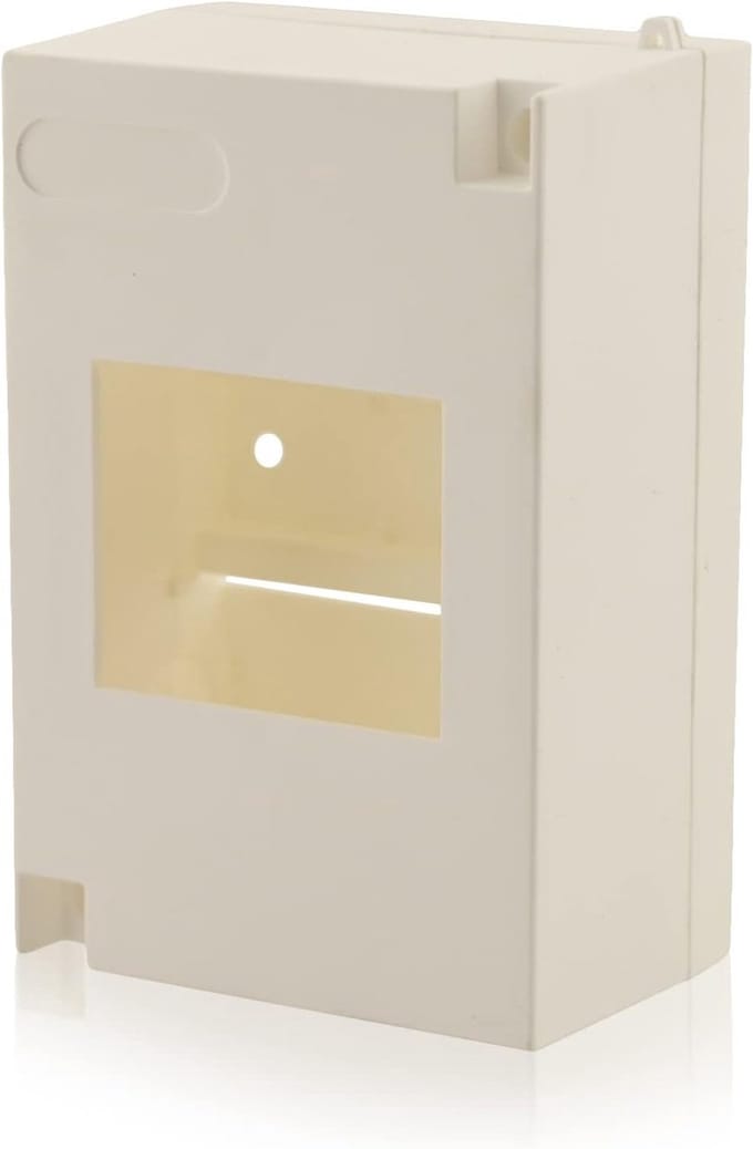 Zekeringkast opbouw 1-rijig met 3 modules voor binnenshuis, IP30, 63A