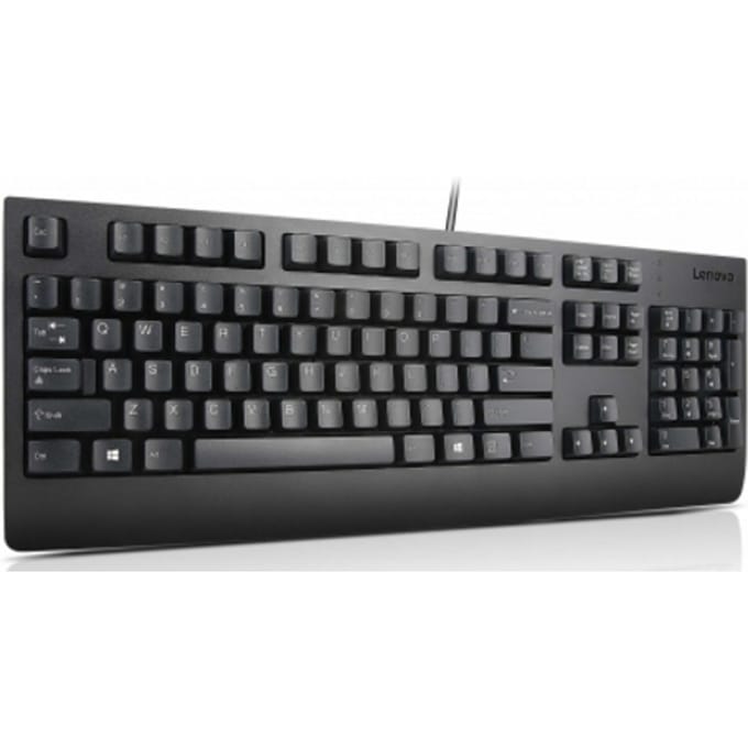 Lenovo 4X30M86893 toetsenbord Universeel USB QWERTZ Duits Zwart