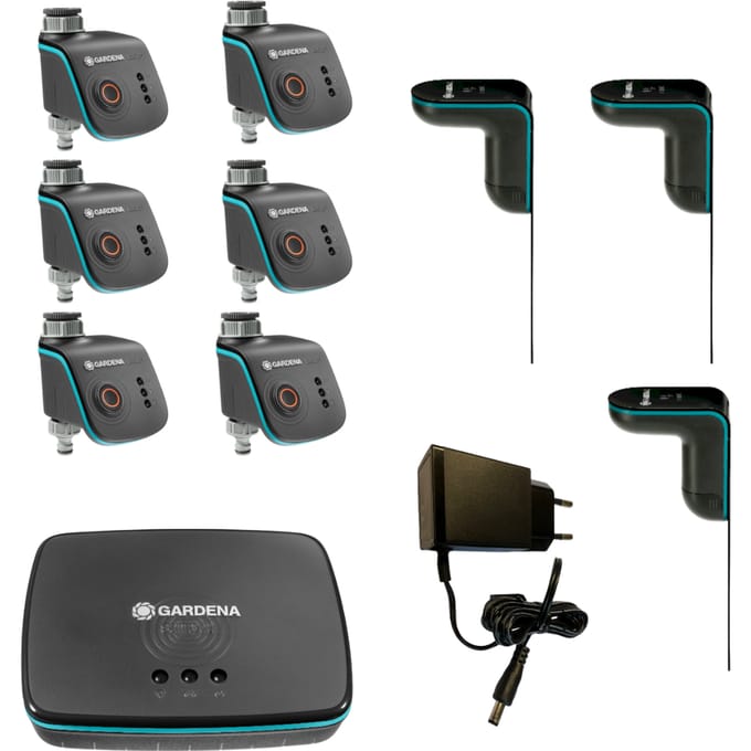 Gardena smart  6x watercontrol 2x sensor