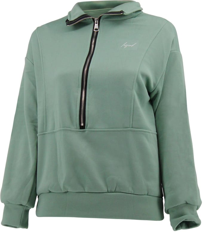 ChiComfort luxe Dames half zip sweater Mint L