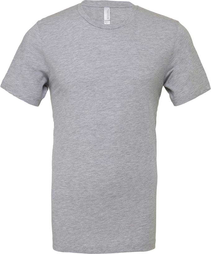 Bella+Canvas Unisex Heather CVC Short Sleeve Tee CV3001CVC - Athletic Heather - S