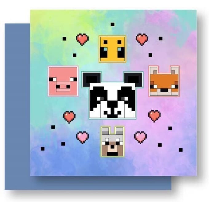 Minecraft sierkussen Animals - 35X 35