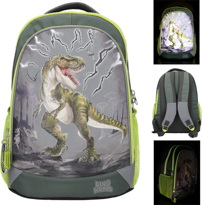 Depesche - Dino World rugzak - REFLECTOR