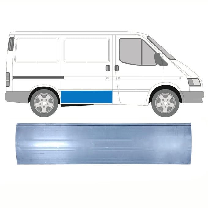 Interne reparatie achterste deuren voor Ford Transit 1986-2000 / Rechts