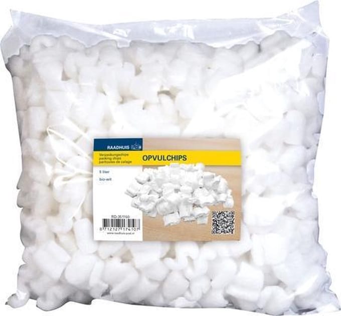 Raadhuis opvulchips - bio-wit - 5 liter