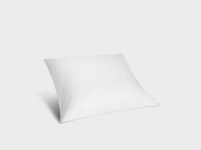 Yumeko kussensloop katoensatijn wit moon 65x65 - Bio, eco & fairtrade - 1 stuk