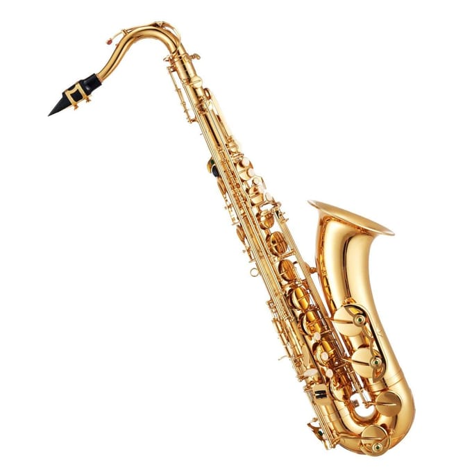 Goudmessing Tenorsaxofoon Bes Saxofoon Beginner Set met Koffer Mondstuk