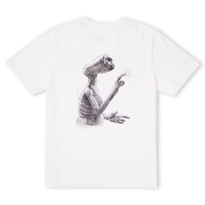 E.T. the Extra-Terrestrial Unisex T-Shirt - White - S