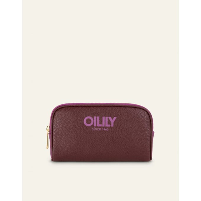 Oilily Zaza - Portemonnee - Dames - Ritssluiting - Bruin - One size