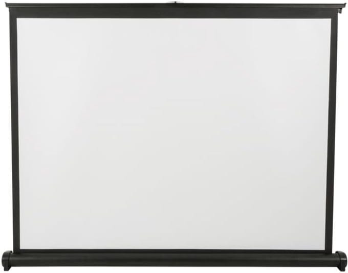 Projectiescherm - Bureaublad Scherm - Presenteren Binnen - Snel Opzetbaar - 40 Inch 4:3 - Wit