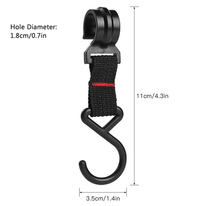 Outdoor Camping Multifunctionele Kookgerei Pot Hanghaak Draagbare Camping Accessoire black
