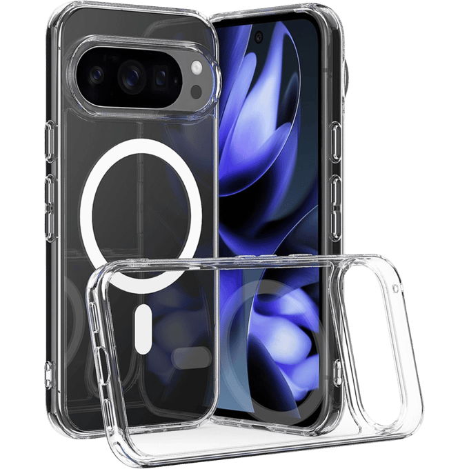 CaseBody Google Pixel 10 Pro MagSafe Airbag Hoesje Transparant