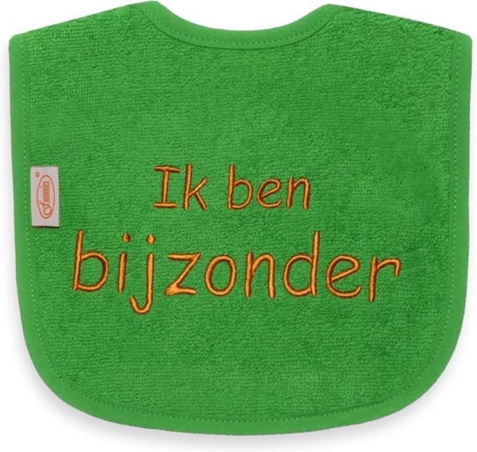 Funnies slabbetje "ik ben bijzonder"