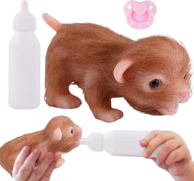 Puppy Pop Set - Huisdier pop - Rollenspel kind - Realistisch ontwerp - 10 cm - Niet gespecificeerd