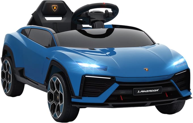 AIYAPLAY elektrische kinderauto - afstandsbediening - geluiden