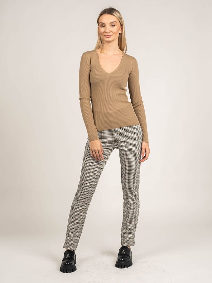 Patrizia Pepe stoppen Vrouw beige