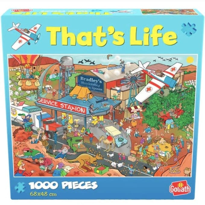 That's Life Puzzel - Het Binnenland - Puzzel 1000 stukjes