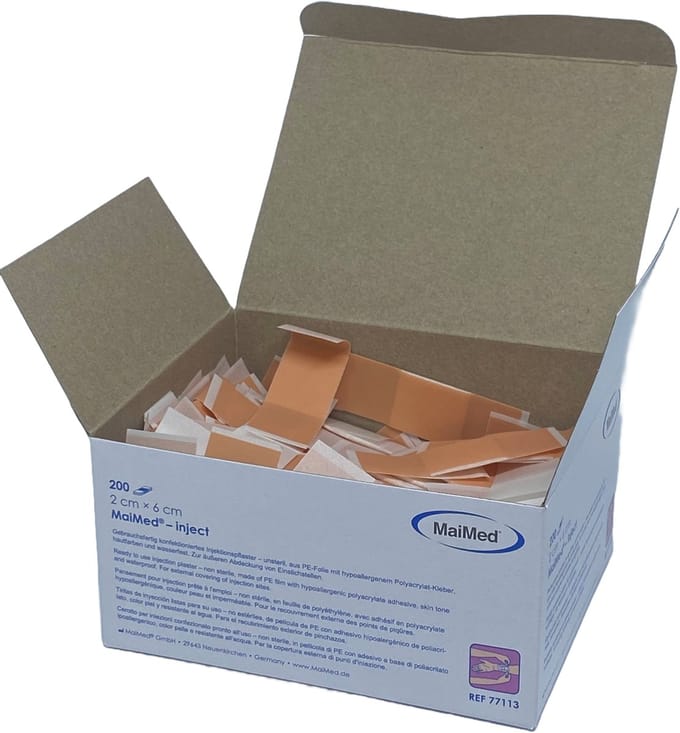 200 PLEISTERS 2 CM X 6 CM - Maimed