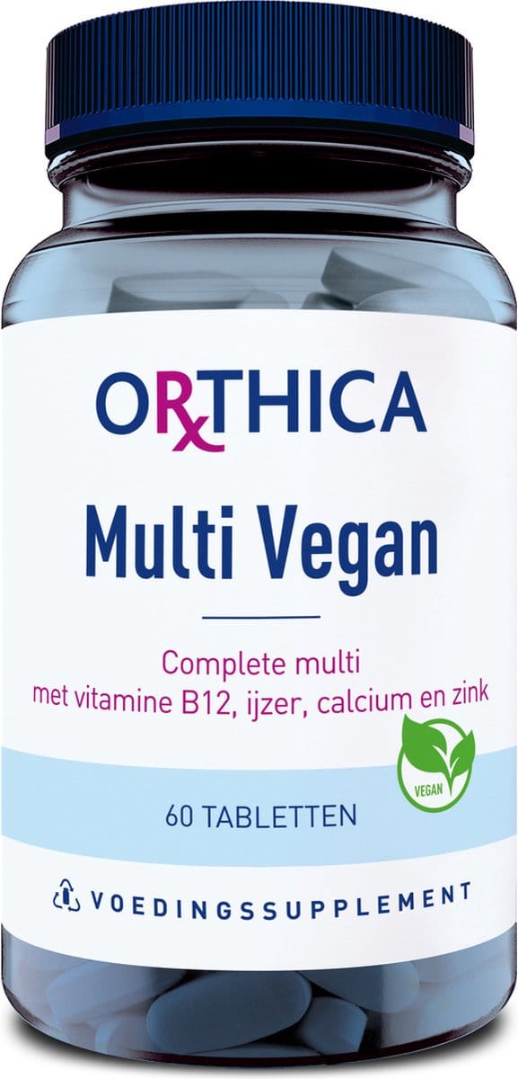 Orthica Multi Vegan - Multivitaminen - 60 tabletten