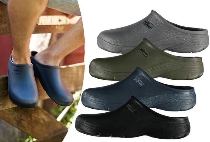 Xq Footwear Tuinklomp Heren Navy - Instappers - 46
